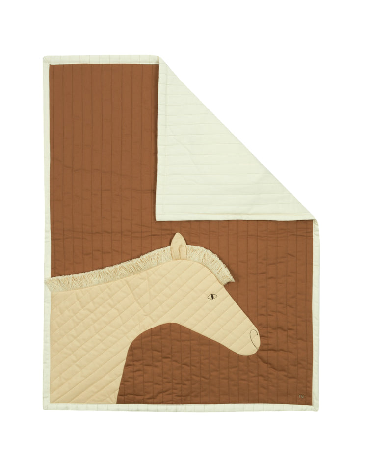 HORSE QUILTED BLANKET 