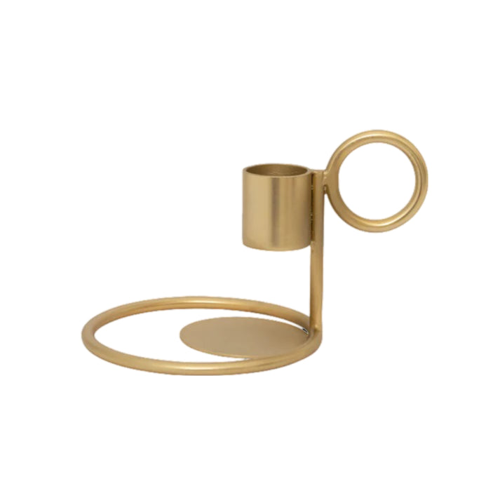 DOUBLE RING CANDLE HOLDER