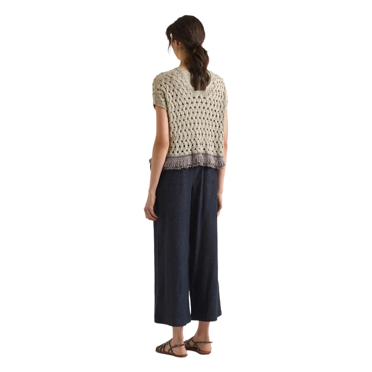 CARDIGAN METALLIC