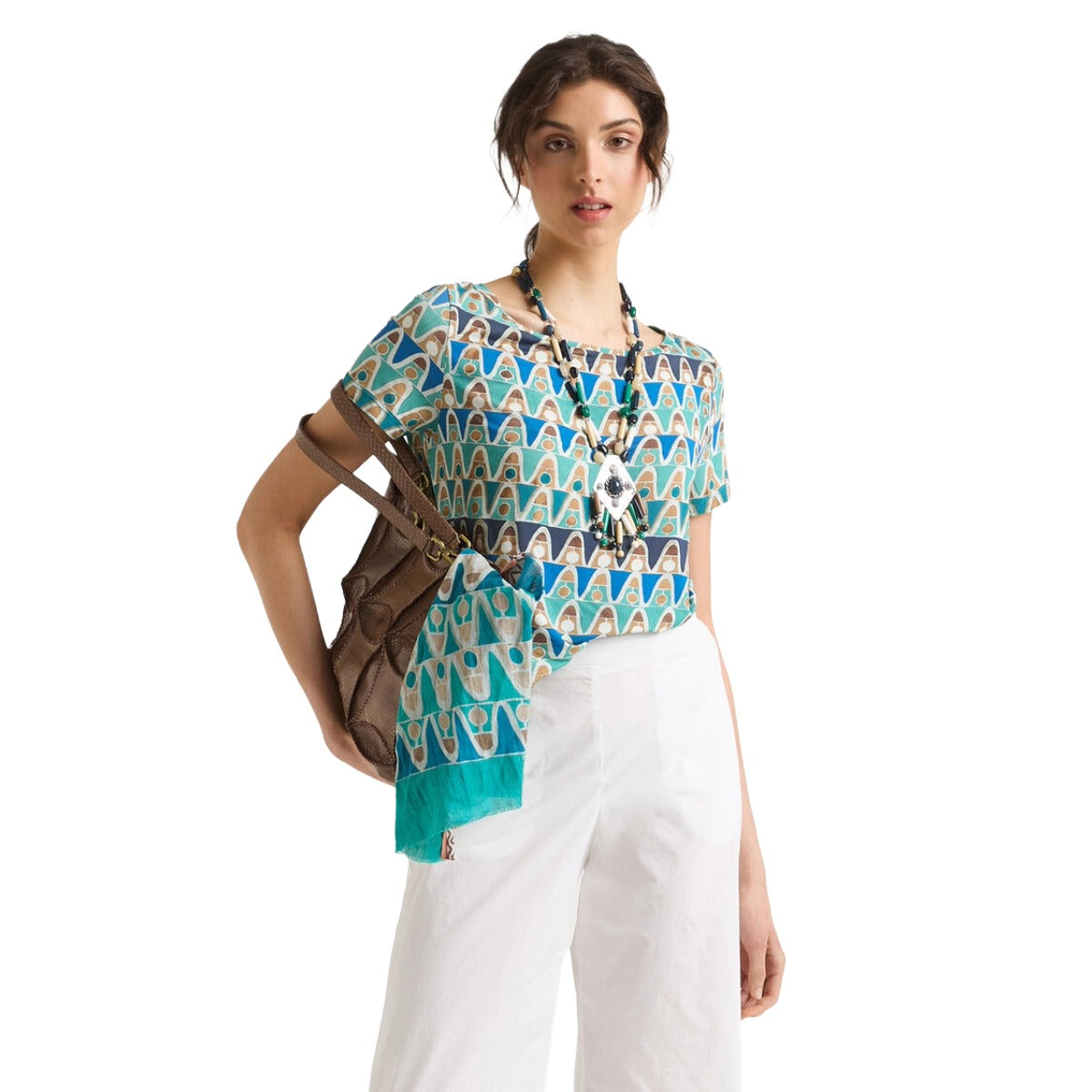 T-SHIRT GEOMETRIC MIMOSA