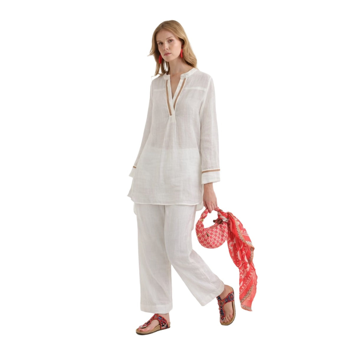 LIGHT RAMIE CAFTAN