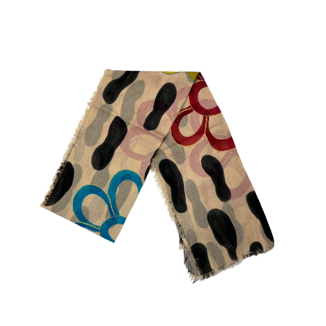 FLOWER-POWER SCARF 